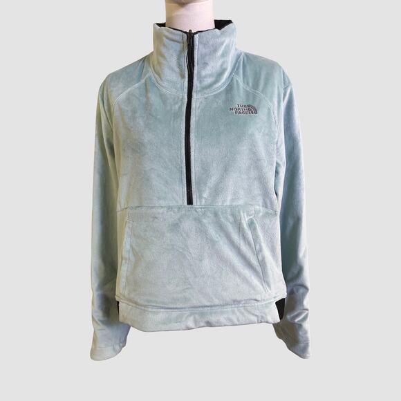 The North Face Women’s WindWall Reversible Pullover Jacket Size L Black/Blue - Picture 6 of 13